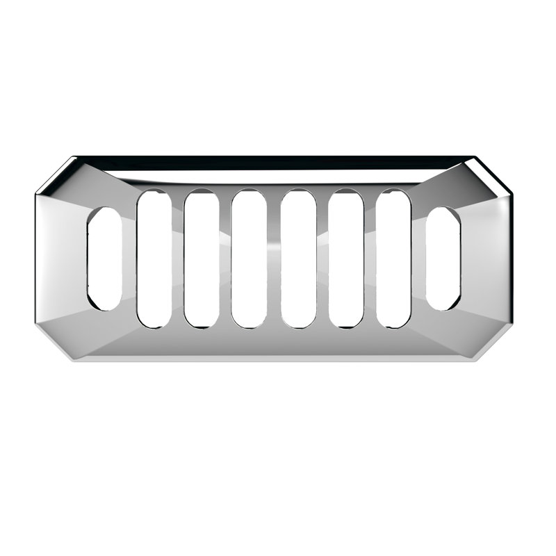 Carlton Chrome Overflow Cover, Chrome