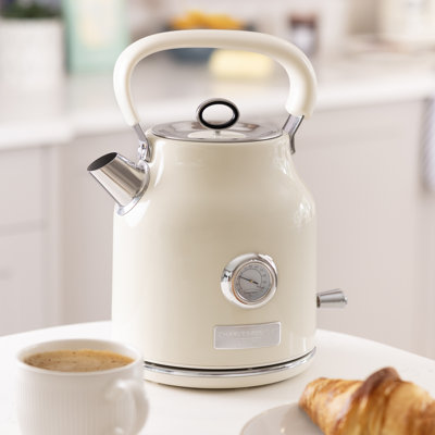 Charles Bentley 1.7L Stainless Steel Electric Tea Kettle