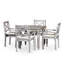 Ensemble repas carré 5 pièces