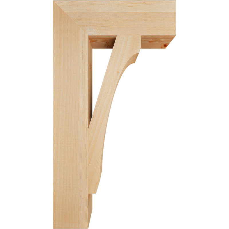 Support en bois rustique Legacy Block, Sapin de Douglas, Lisse, H 26 po x l 3,5 po x P 14 po