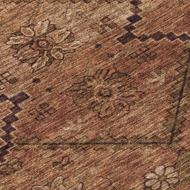  Tapis d'entrée antidérapant Malchow, Rectangle 1 pi 8 po x 2 pi 6 po