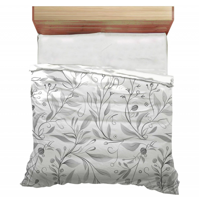 Botanical Art Microfiber / Polyester Comforter, Twin Comforter