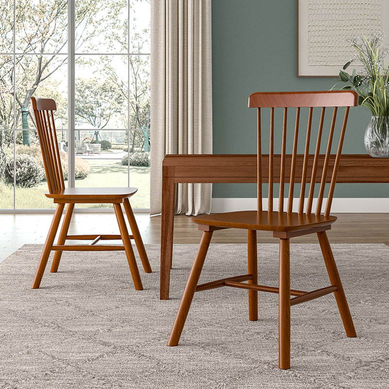 Ferrante Dining Chair in Brown