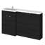 Fusion Fitted Furniture - Gloss White Bathroom Vanity with Basin-1096020547-1177645734