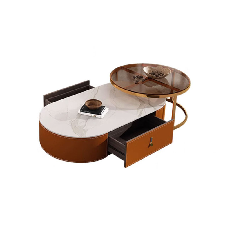 Table basse de luxe moderne de style minimaliste