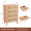 60 cm W Chest of 5 Drawers