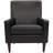 Donham Faux Leather Armchair-1844967106