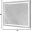 Miroir de salle de bain sans cadre à DEL, miroir intelligent-809660110