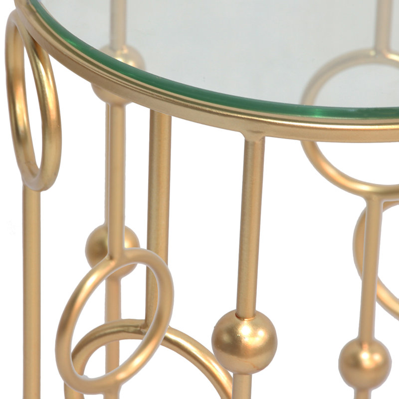 Forsythe Glass Top Nesting Tables