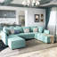 Canapé modulaire en U avec repose-pieds Coss-71563822