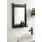 Dayanah Wood Mirror with Shelves-70966645