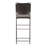 Upholstered Counter Stool with Metal Frame-1790553397-1790553398