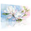 Aquarelle, fleur de magnolia, art mural, impression florale (ensemble de 3)-687813852