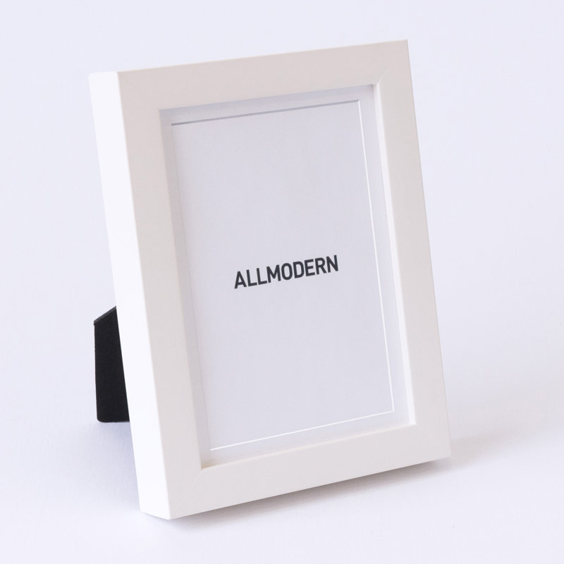Cadre photo Capullo, 4" x 6", Blanc