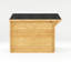 13ft x 10ft Retreat Log Cabin With UPVC Windows & Doors (44mm)-105863343