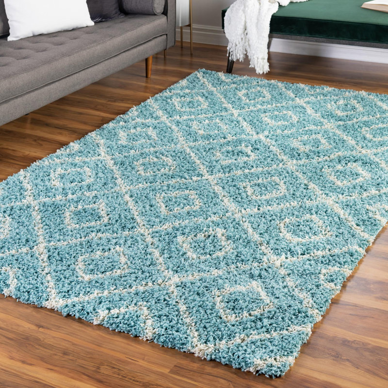 Assis Geometric Indoor Rug, Rectangle 5'3" x 8'
