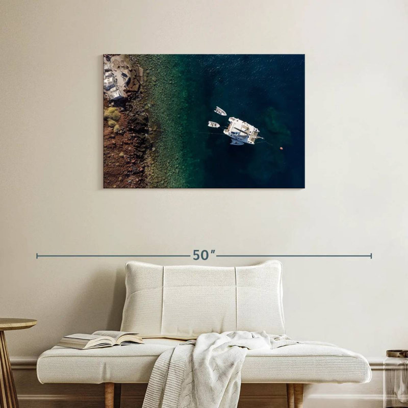 Mehar Catamaran In Fira, 24" H x 36" W