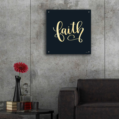"Faith" par imperfect dust - art textuel non encadré