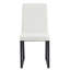 Ensemble de 2 chaises de bureau / salle à manger en polyuréthane de qualité supérieure avec mousse haute densité, pieds en fer robuste (peinture en aérosol) et plusieurs couleurs. Assemblage facile-1360030810-1360030809