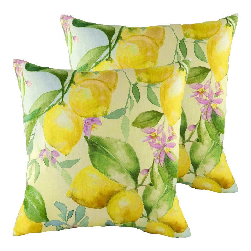 Geometric Square Cushion