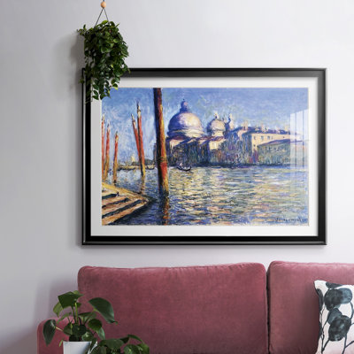 «The Grand Canal And Santa Maria Della Salute», 1908, reproduction d'art sur papier