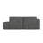 Berlare 2 - Piece Compression Upholstered Boneless Corduroy L-Shaped Modular Sectional Sofa Set – Fully Compressed, No Assembly Required-480882446-481251883