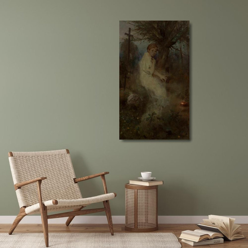 «All Souls’ Day» par Witold Pruszkowski - Art mural sur toile tendue avec châssis, H 40 po x l 28 po