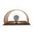 8" Wide Fly Fishing Right Wall Sconce