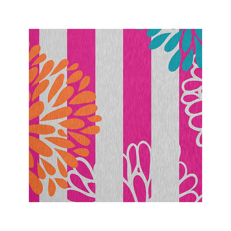 Chenille Floral Indoor Rug, Rectangle 2' x 3'