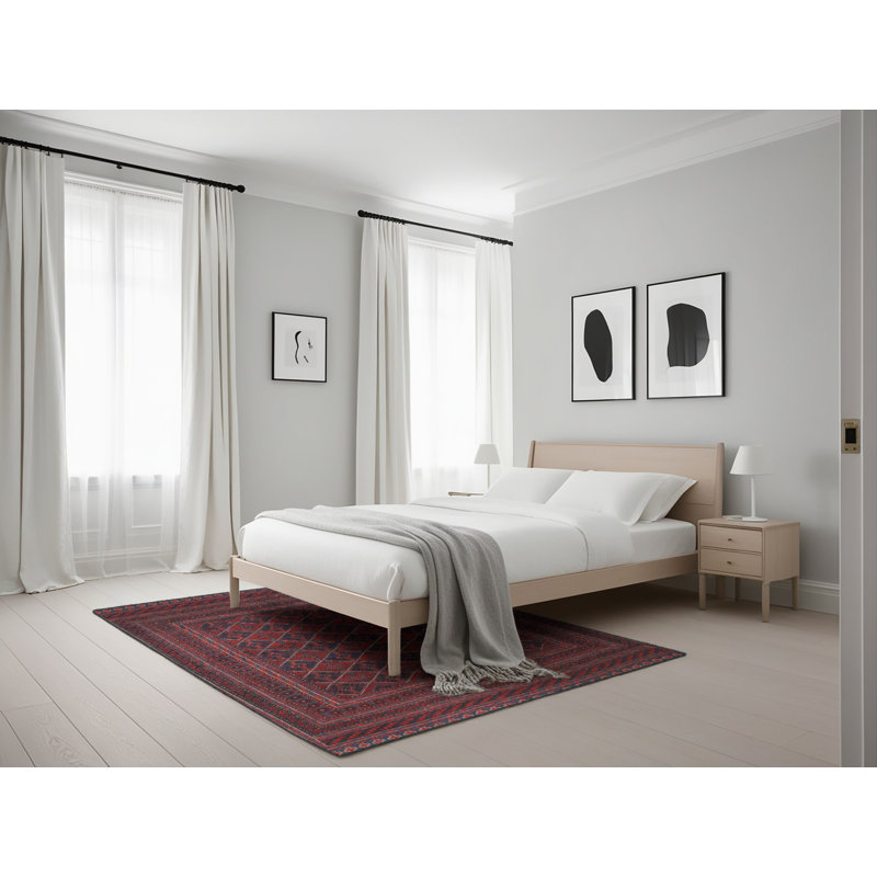 Tapis brun Southwestern, Rectangle 5 pi x 7 pi