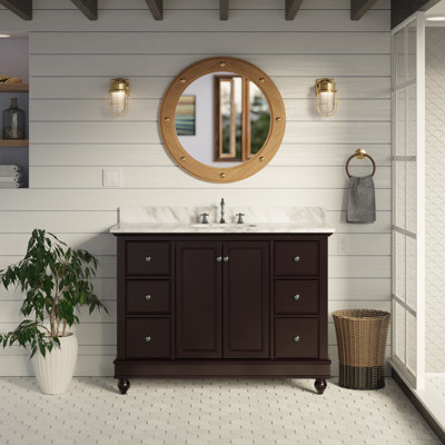 Ferdinand 48'' Single Bathroom Vanity with Top