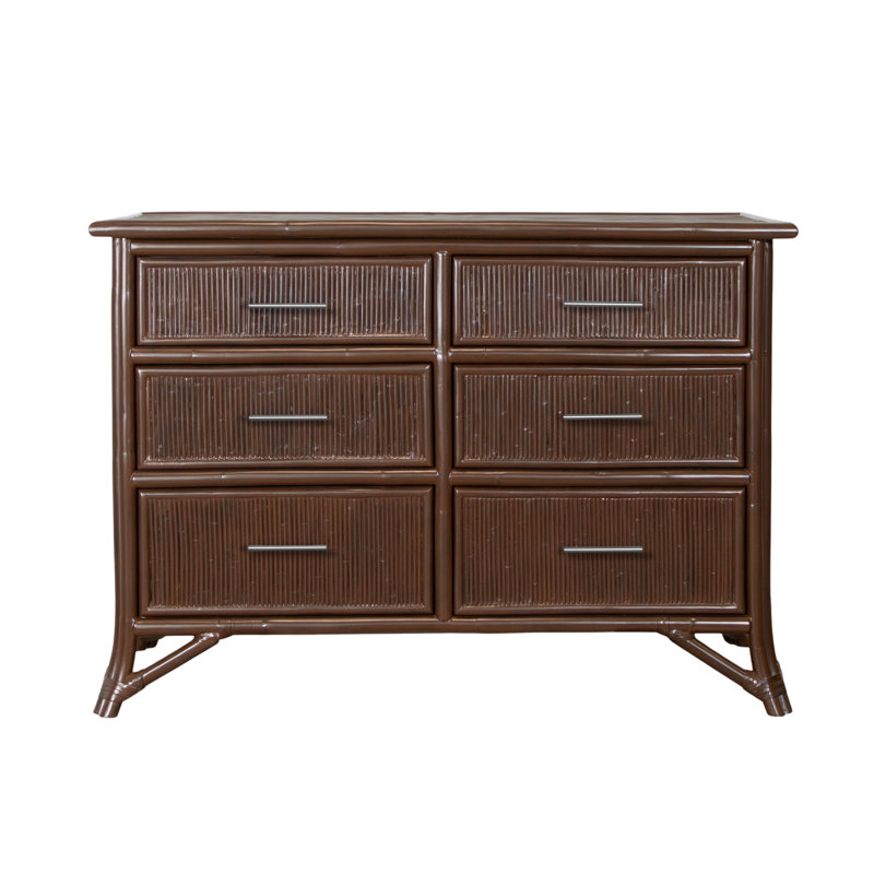 Bermuda 6 - Drawer Dresser, Cocoa