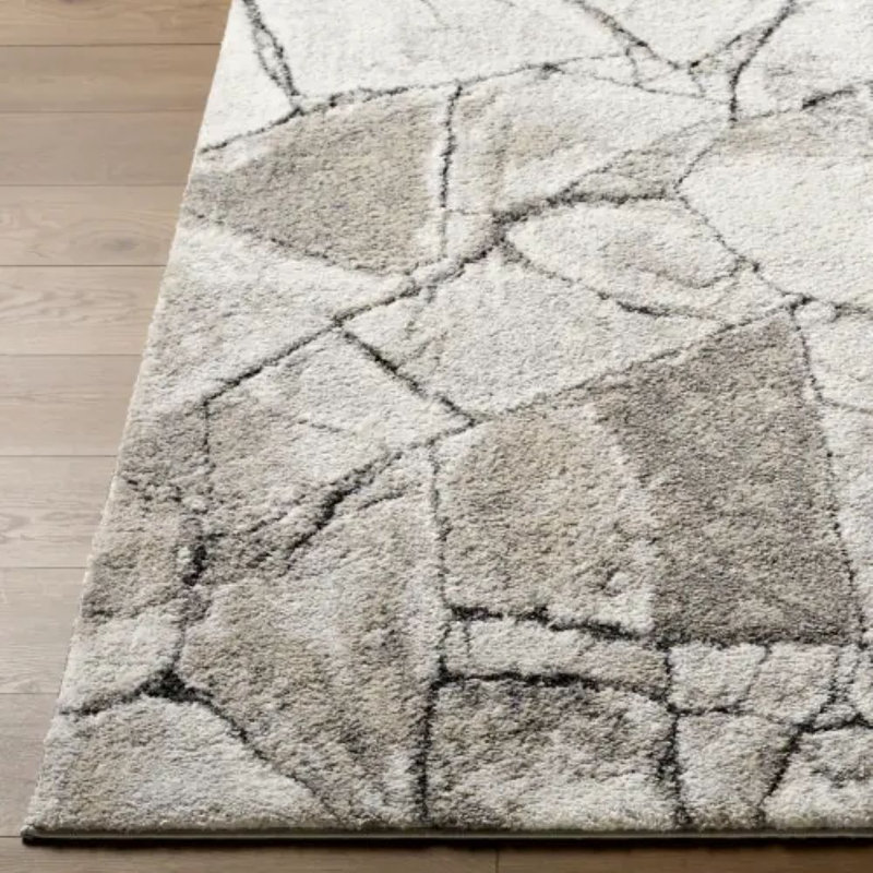 Terrico Machine Woven Rug, Rectangle 5'3" x 7'