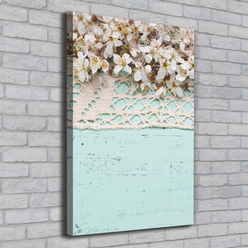Cherry Blossoms - Wrapped Canvas Print