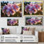 «Pink Irises Field II», reproduction d'art sur toile florale-622914946-622914947