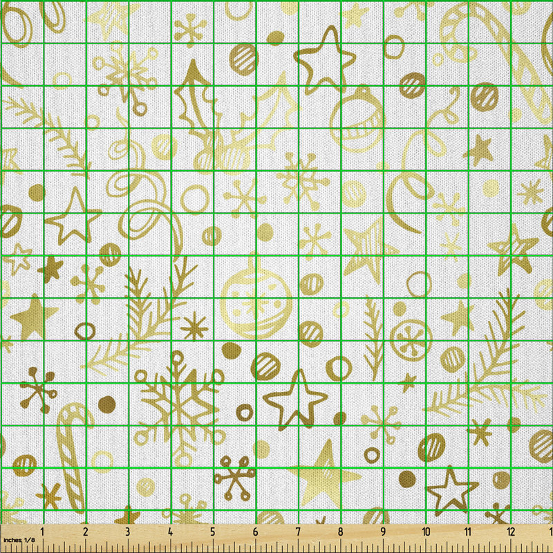 Bayne Swirls Stars and Snowflakes Multi-Purpose Fabric