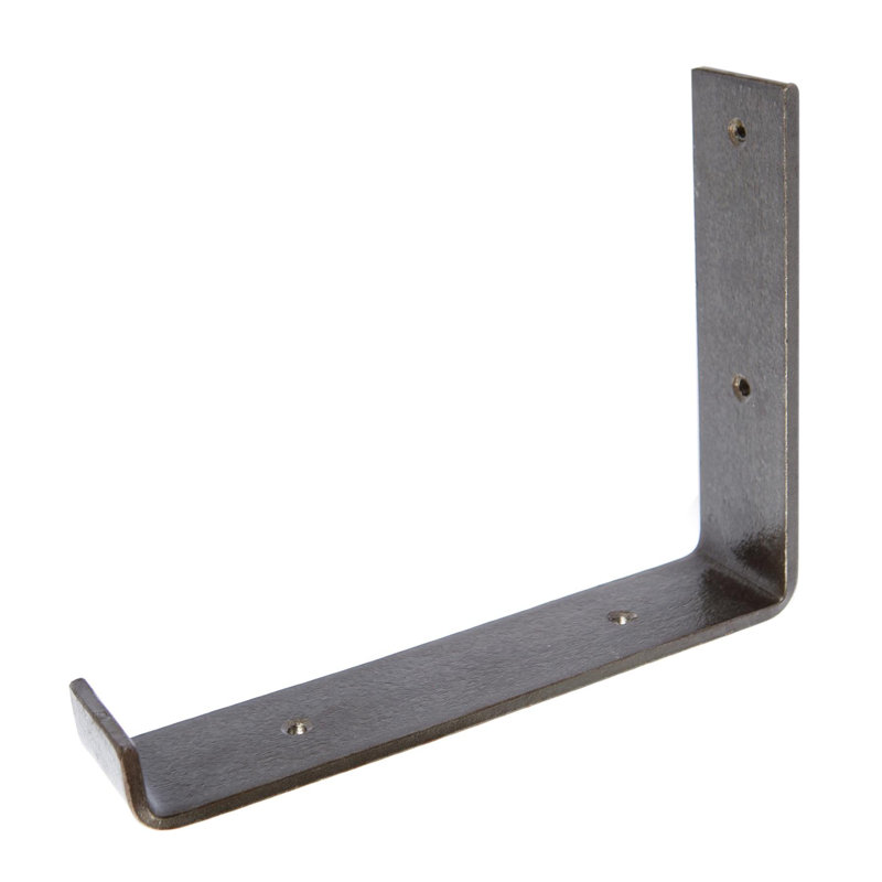 Hammer & Tongs - Scaffold Board Iron Shelf Bracket - D235mm, Grey