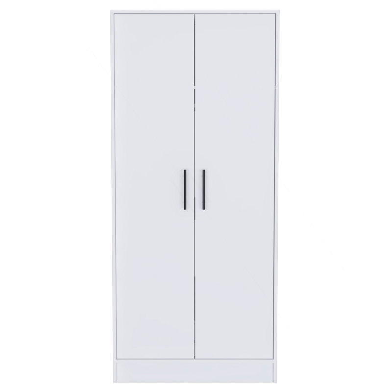 180 Armoire Beery, chambre à coucher, blanc, Blanc