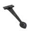 Door Heart Tip Rough Forged Iron Strap Hinge