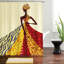 Rideau de douche et crochets African Girl Decor-474928802