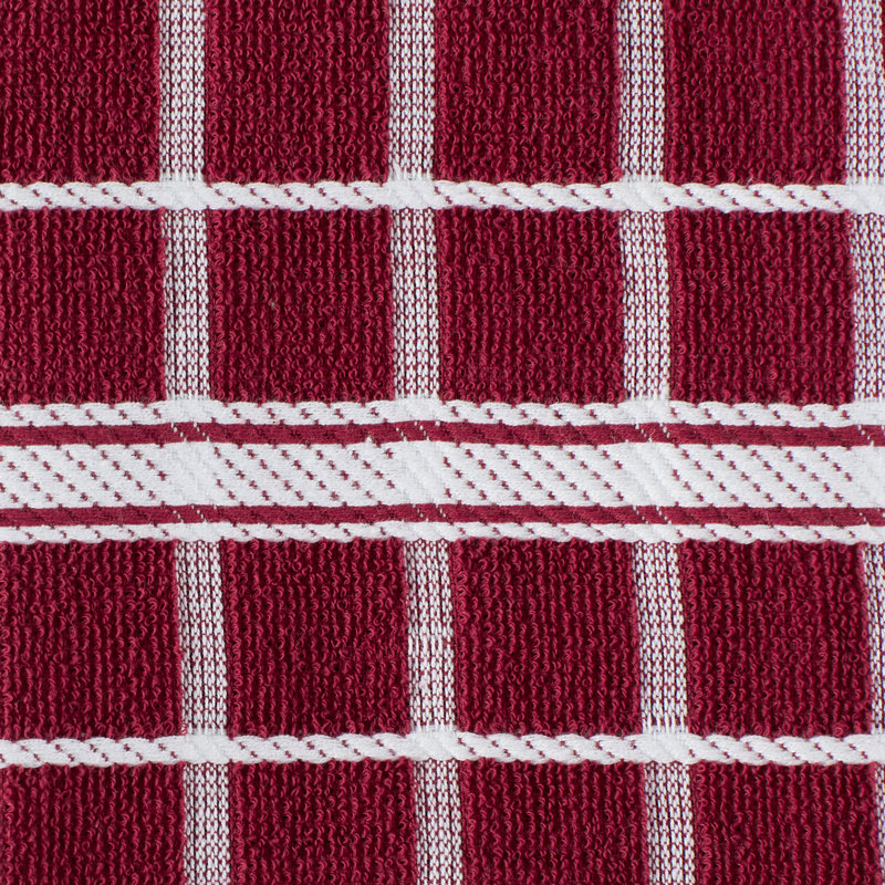 Cotton Waffle Tea Towel Kitchen Towel, Wine