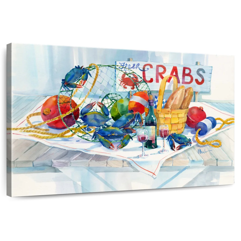 Brampt Crabs Galore, 34" H x 51" W