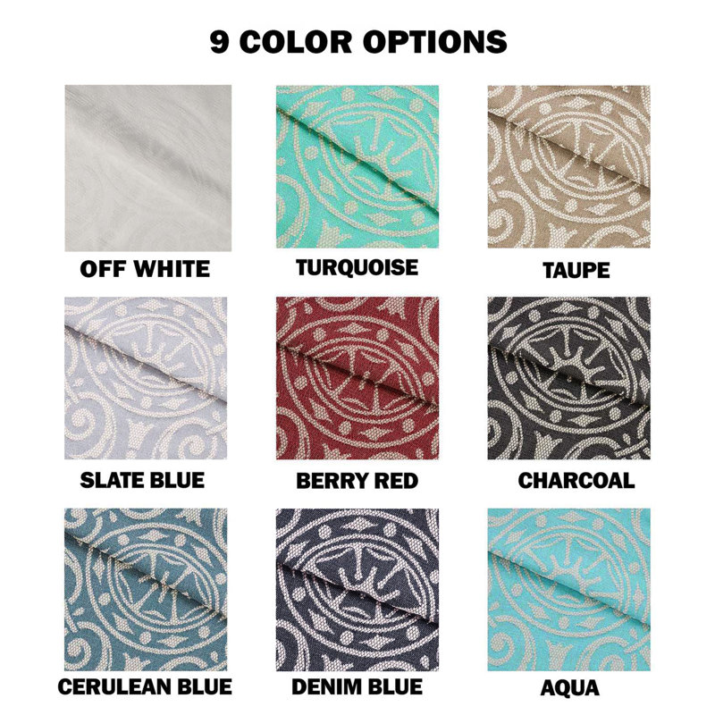Off-White Cotton Blend Full Bedspread Set with Pillow Shams