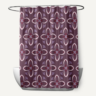 Katrina Floral Single Shower Curtain