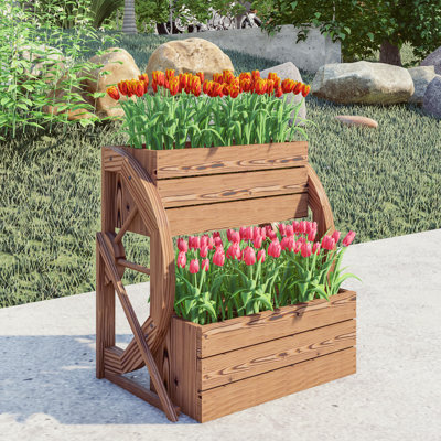 Jardin naturel en bois Nathanial