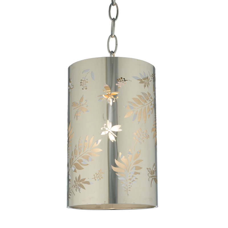 1 - Light Pendant, 16" - 61" H x 6.25" W x 6.25" D