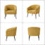 Chaise avec accoudoirs modernes 27,5 po Cadie-1799491489