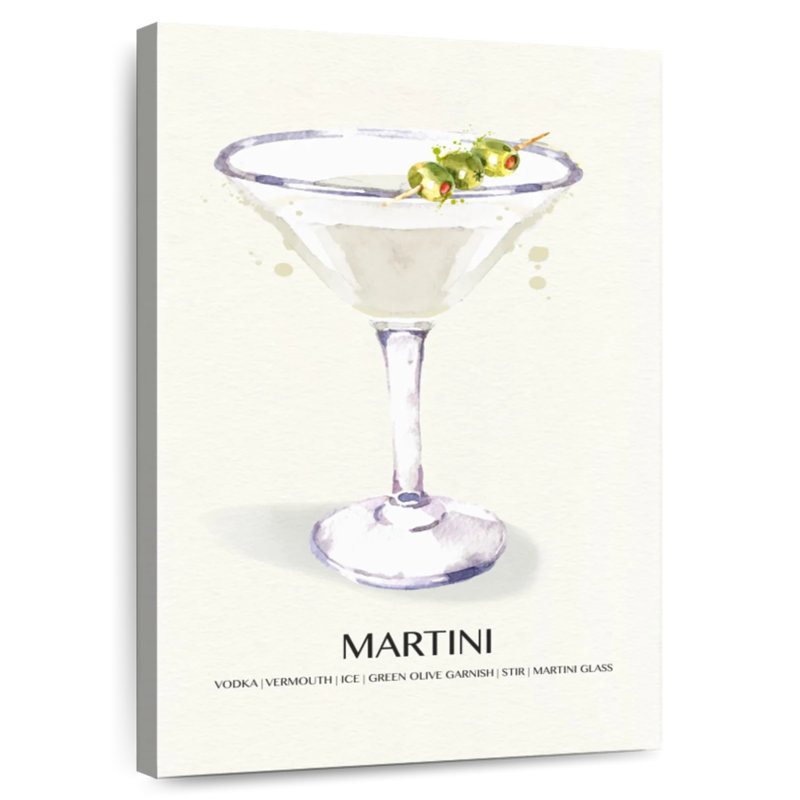 Martini, 48" H x 32" W