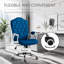 Fauteuil de bureau en velours capitonné-16703533-16703569-16703575