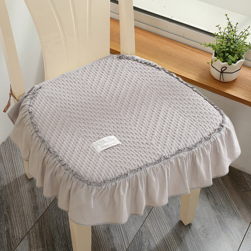 Coussins de chaise en tissu, Gray